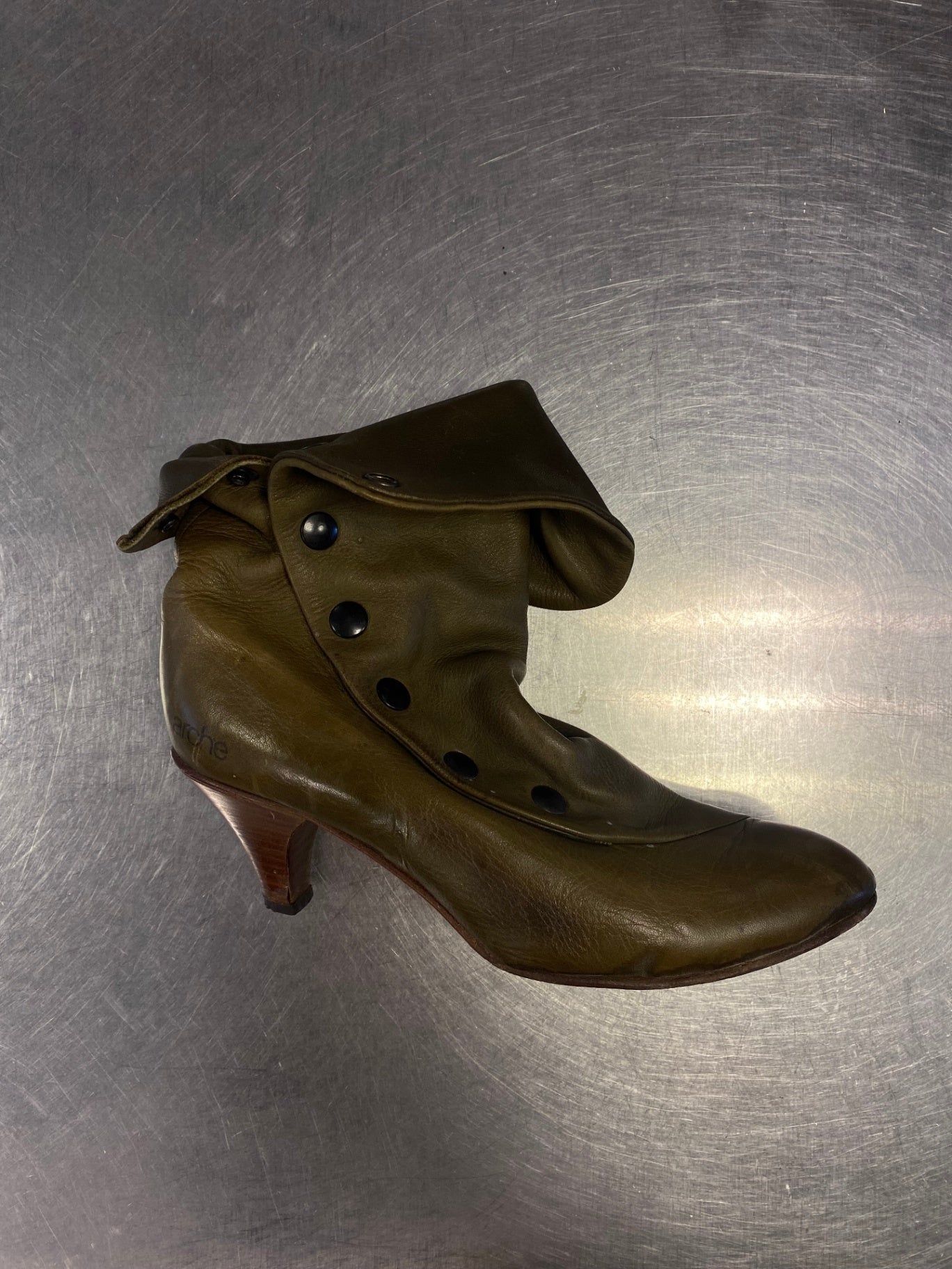 Stiefeletten 39 Olivgrün