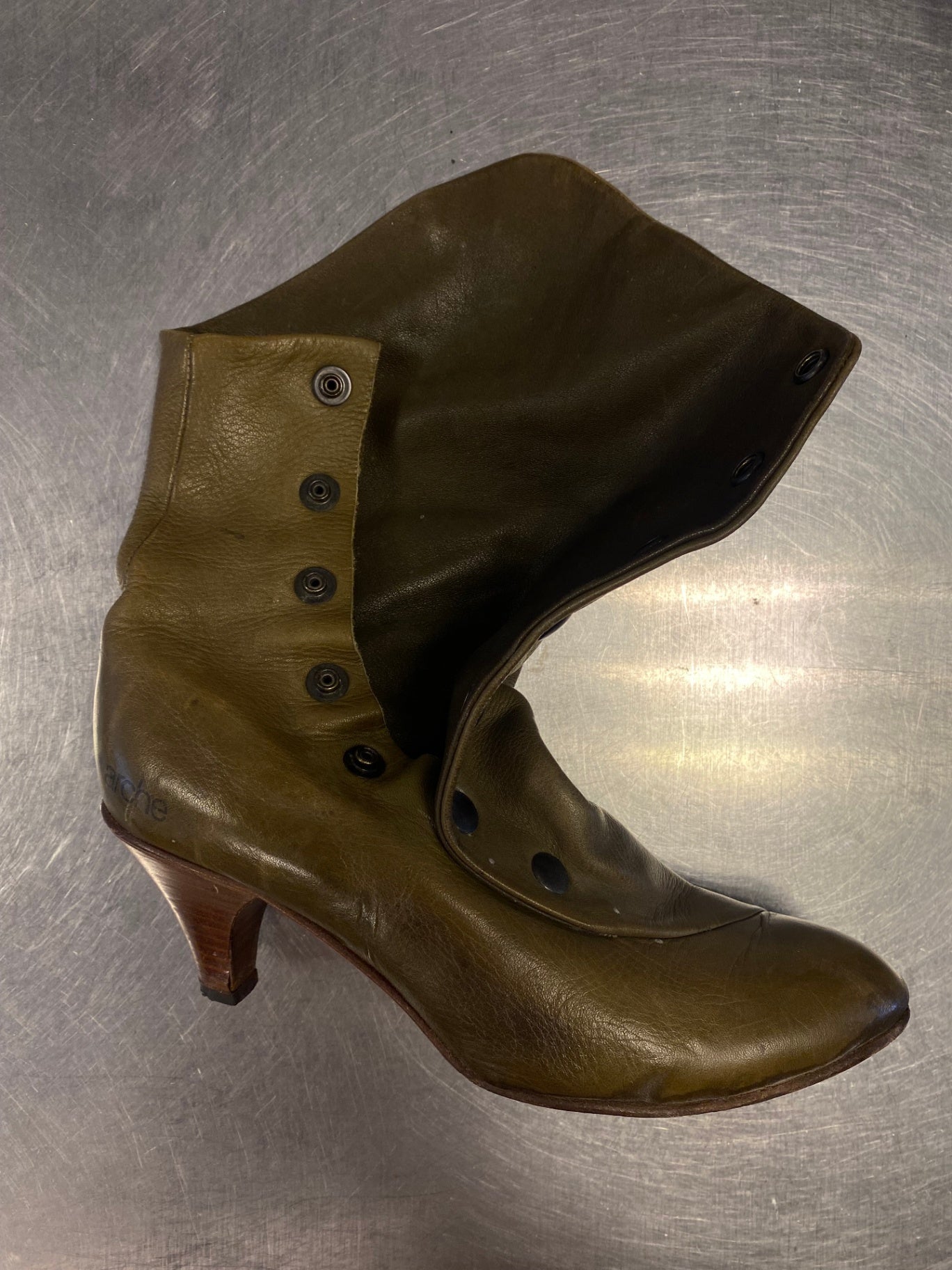 Stiefeletten 39 Olivgrün