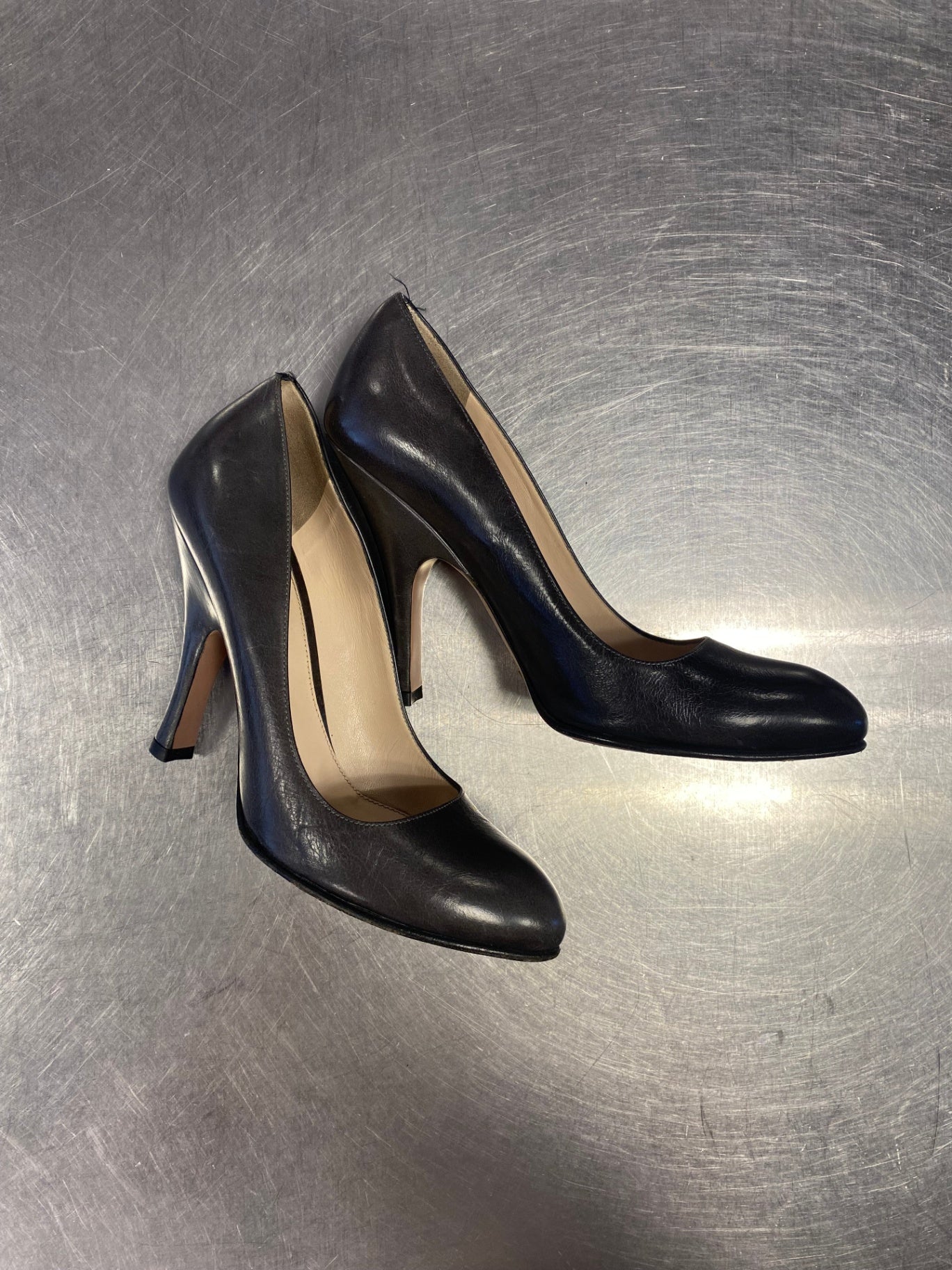 PRADA Pumps 38 1/2 Dunkelgrau