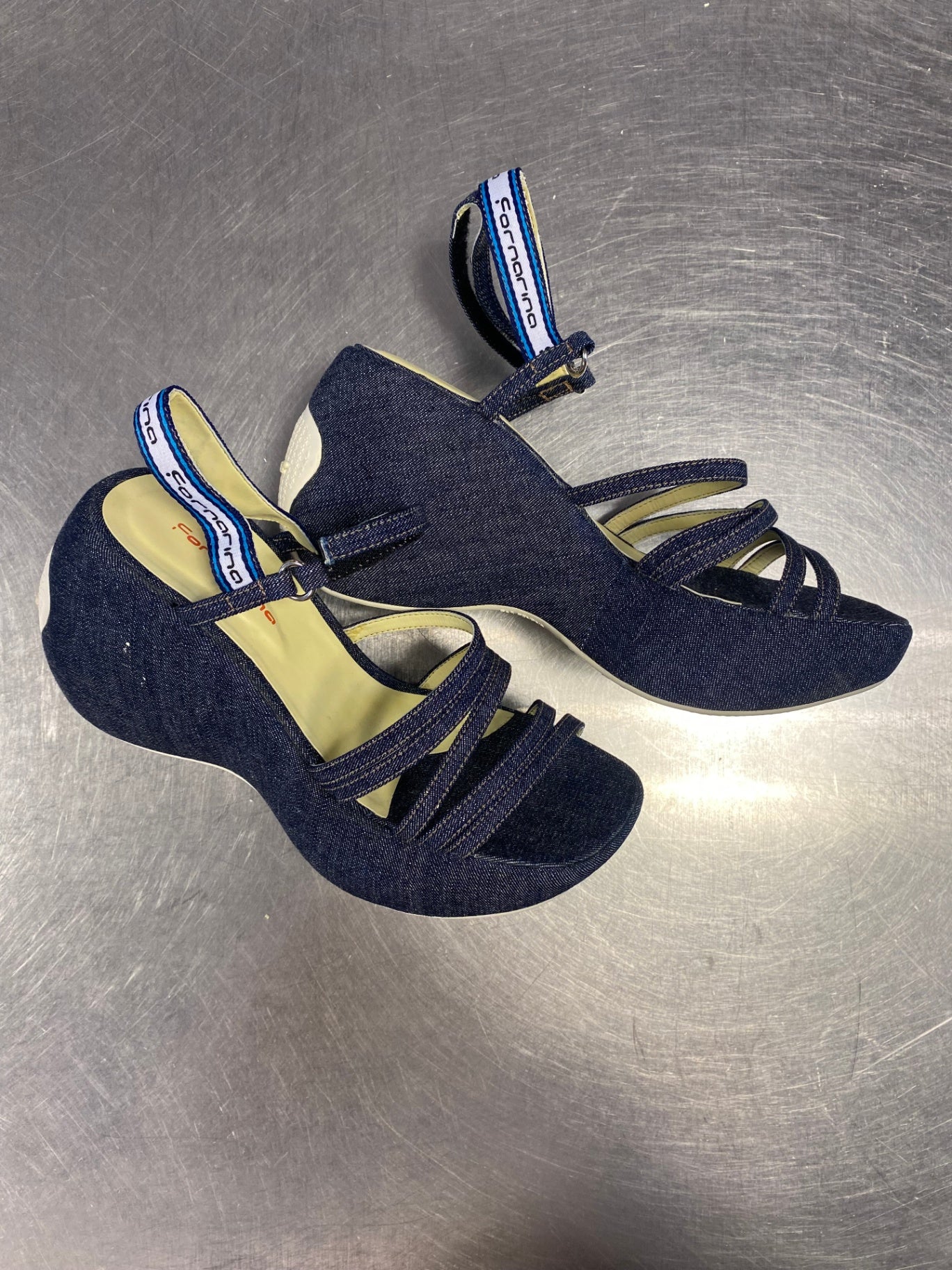 Fornarina Sandale 38 Denim