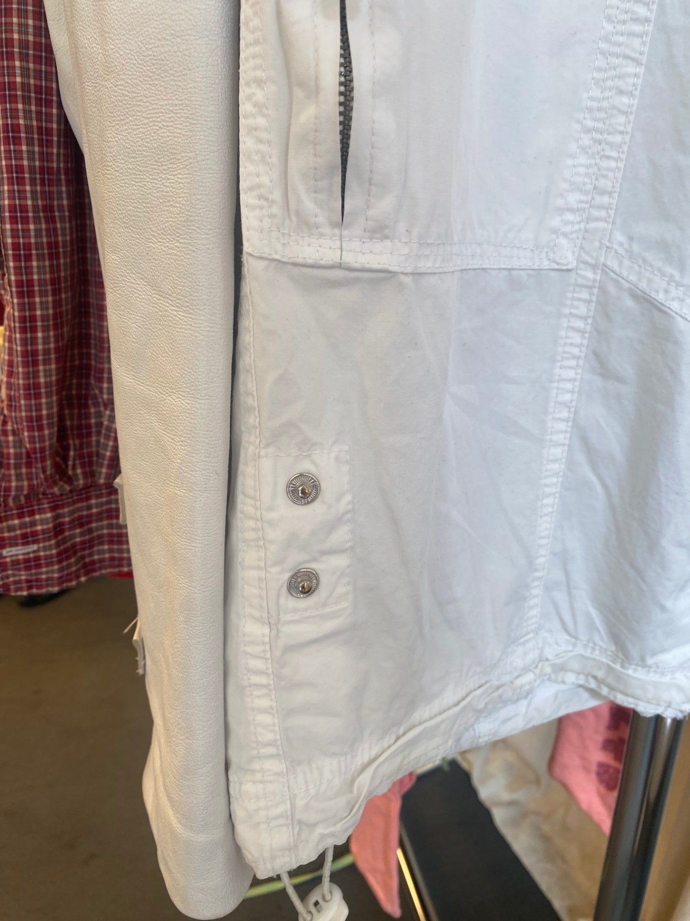 Cargo-Capri Hose M Weiß
