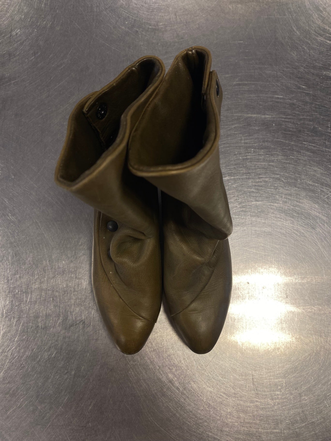Stiefeletten 39 Olivgrün