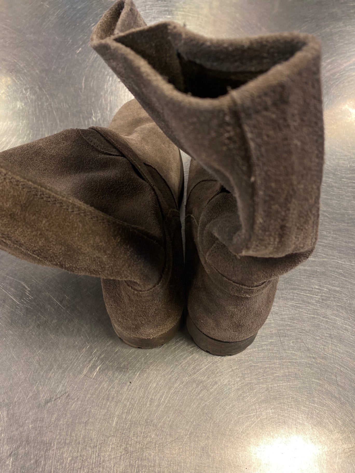 Stiefeletten 41 Braun Gräulich