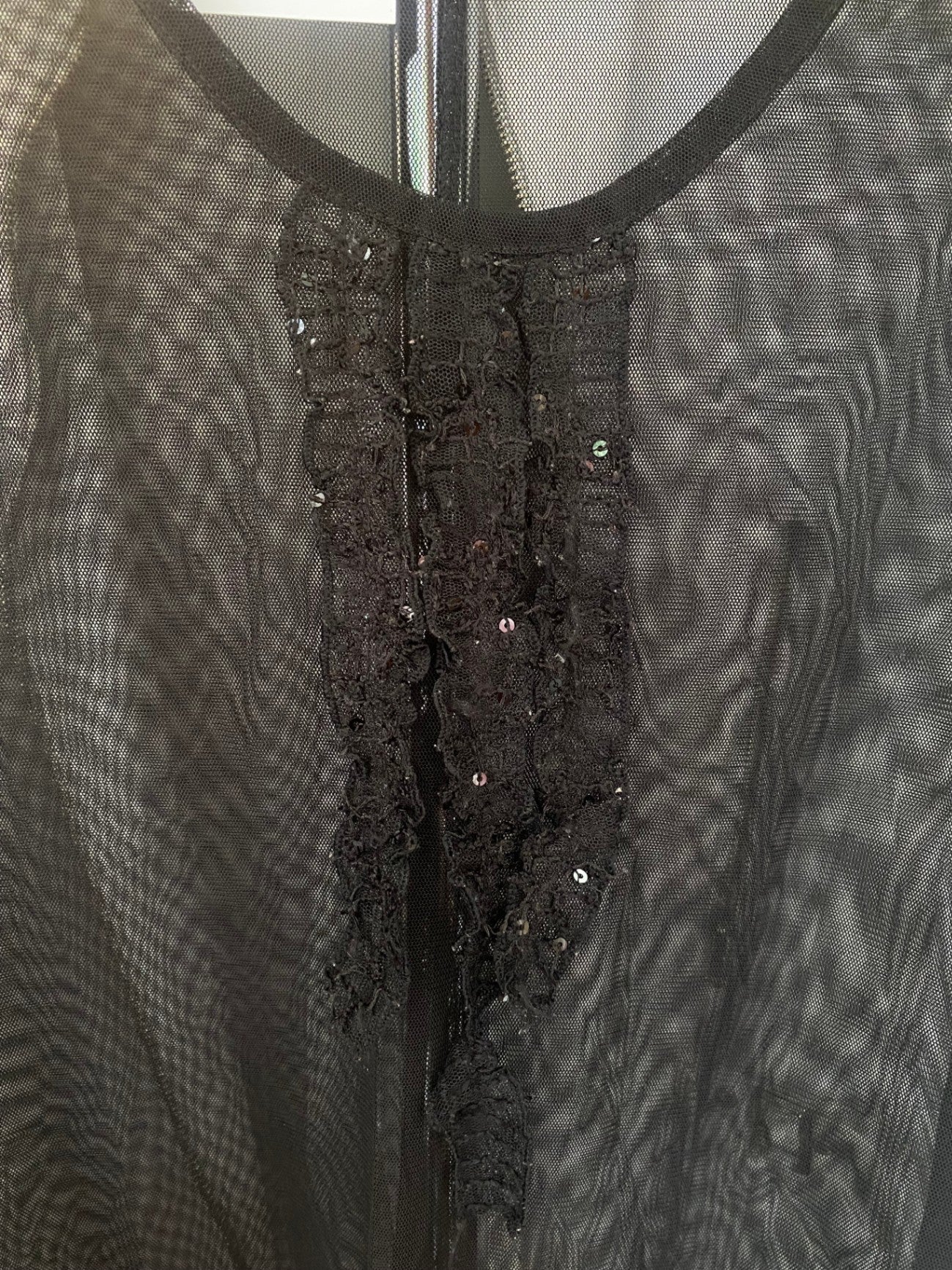 Ärmelloses Oberteil Onesize Schwarz