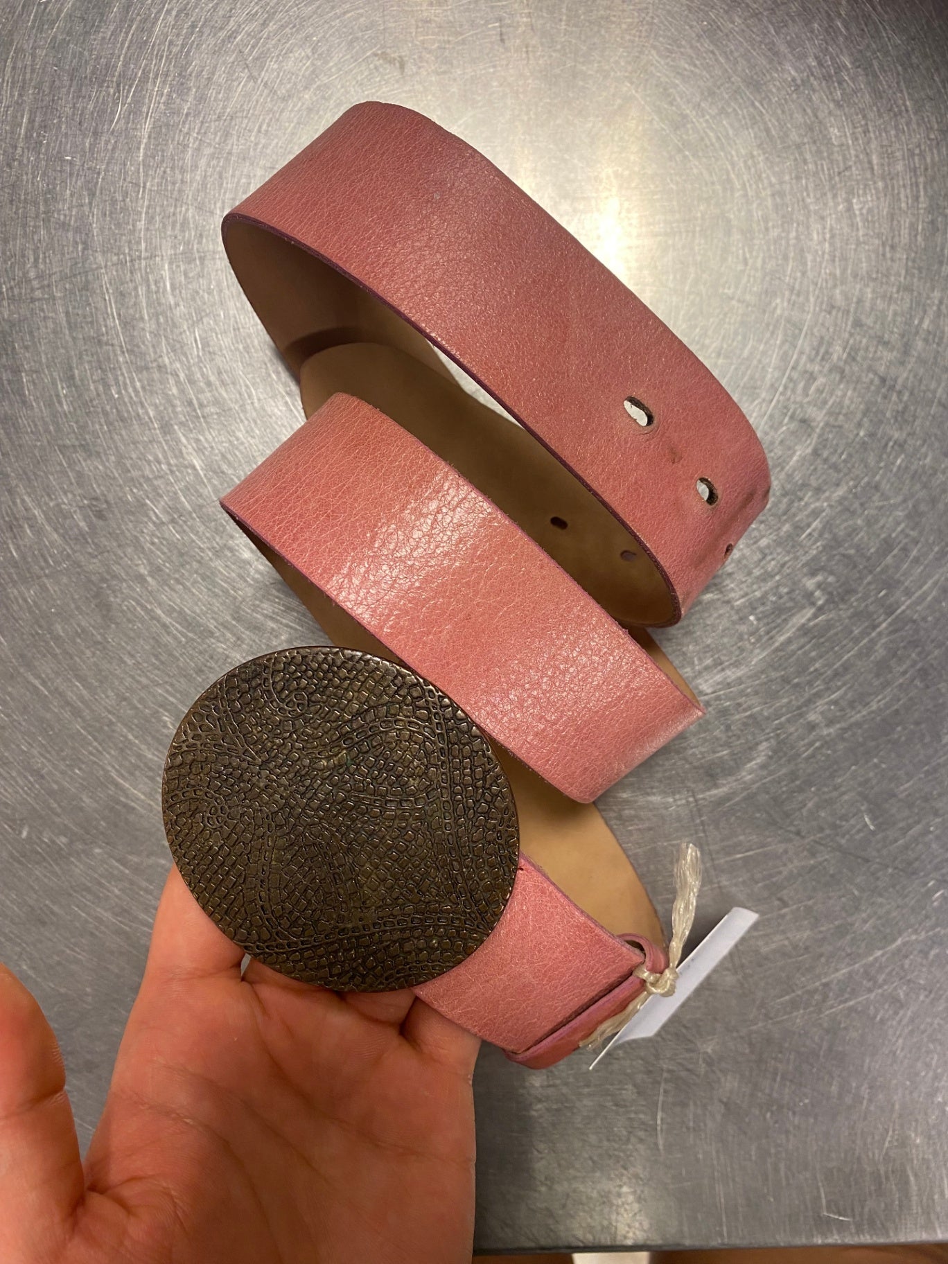 Gürtel Rosa/Lachs