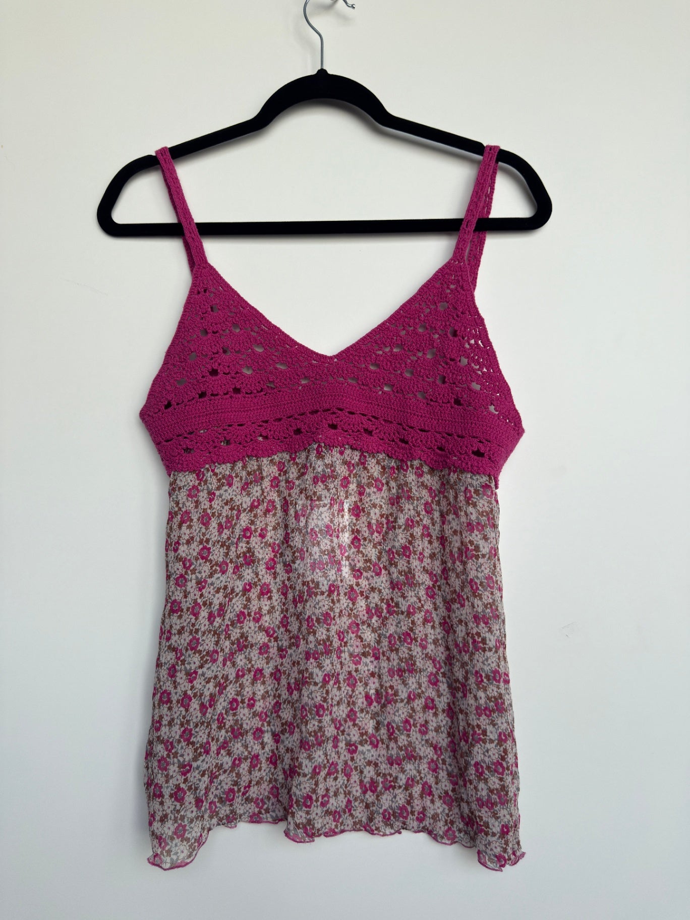 Kleid S Mehrfarbig (Pink, Beiges, Weiß)