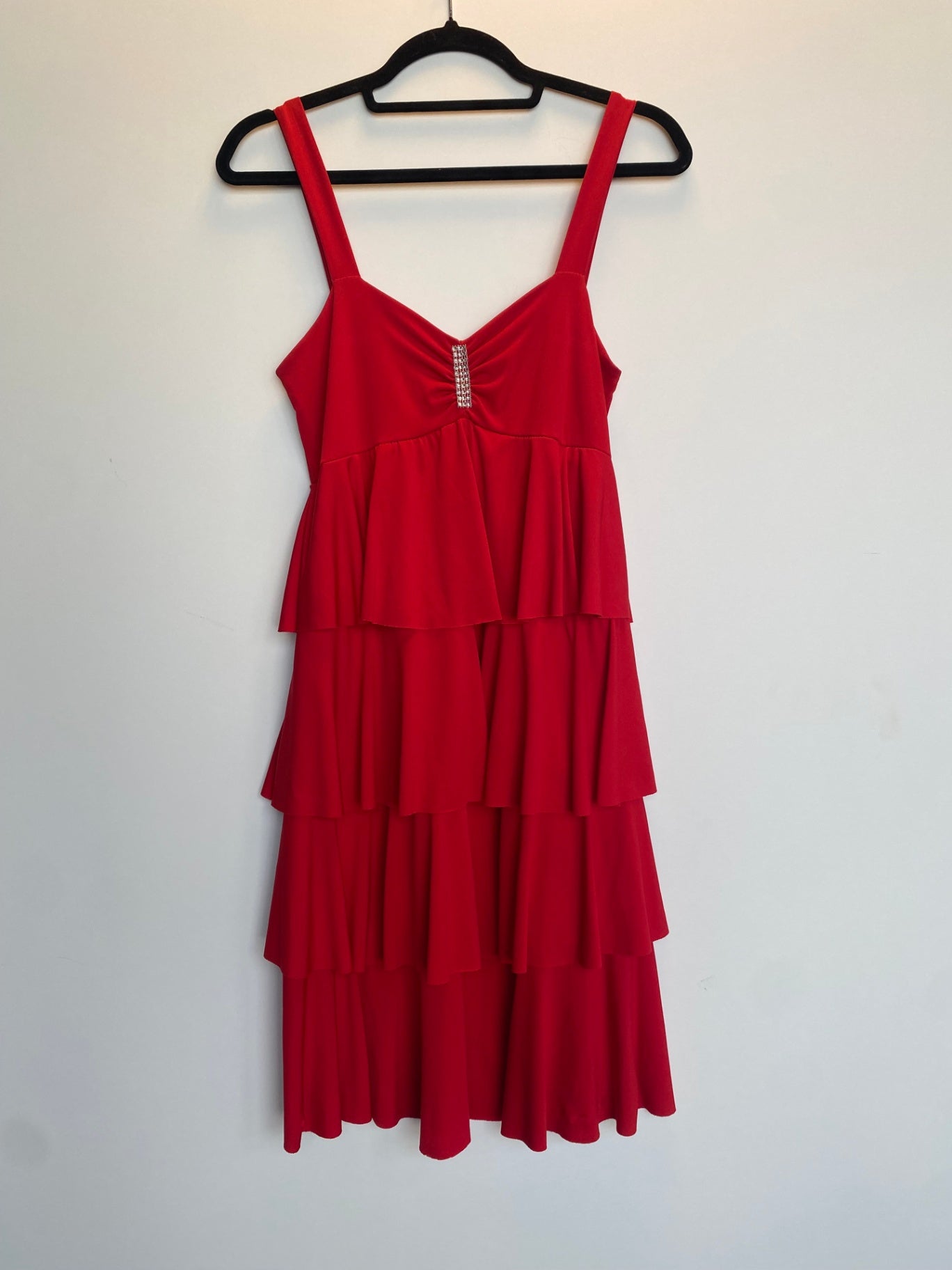 Kleid M Rot