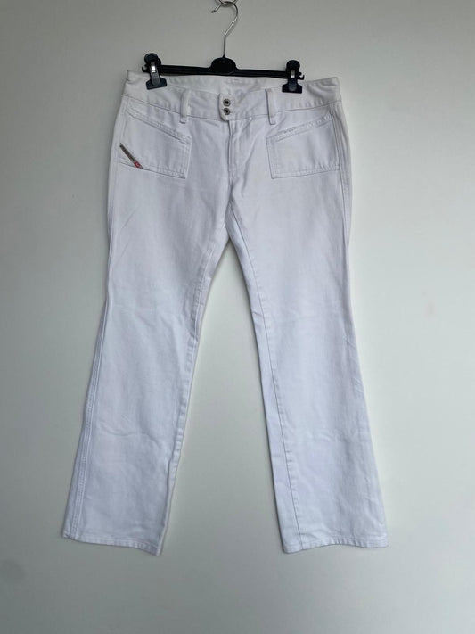 Diesel Industry Jeans L Weiß
