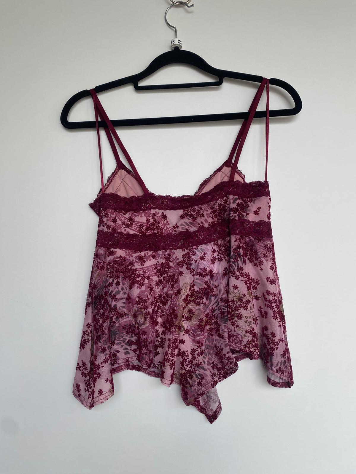 Cami Top XS Bordeaux