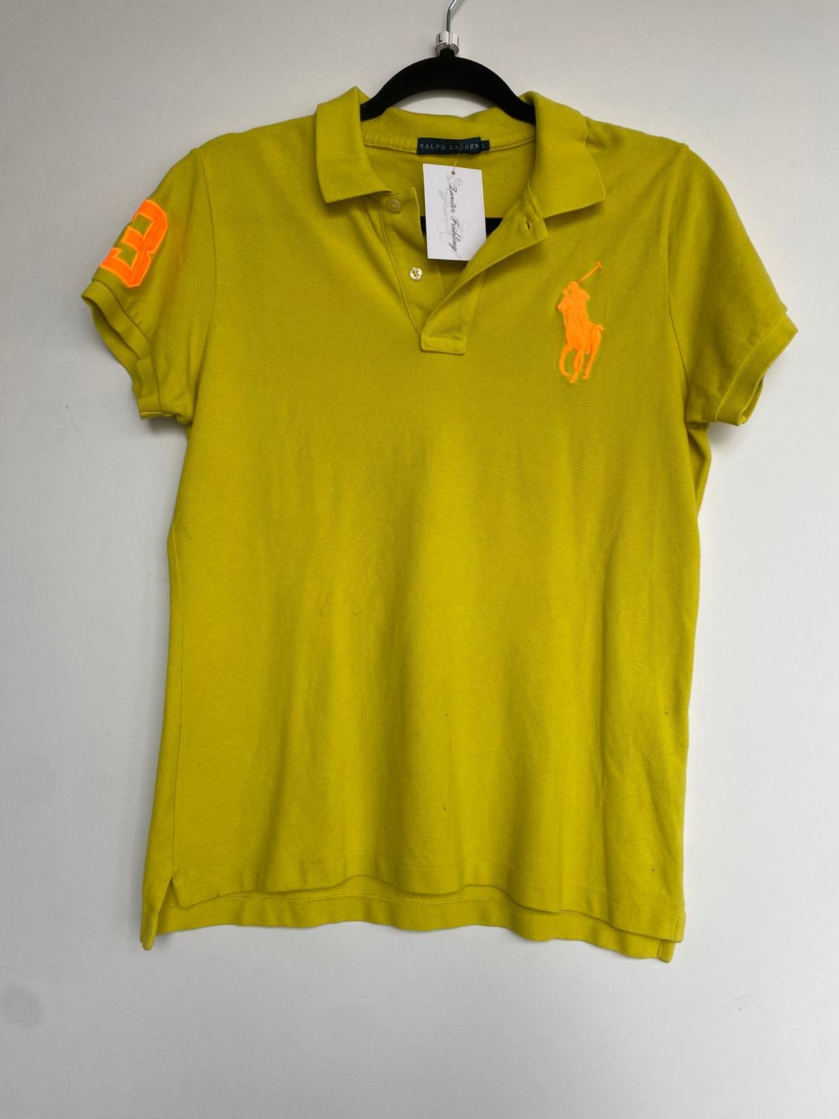 Ralph Lauren Polohemd L Gelb