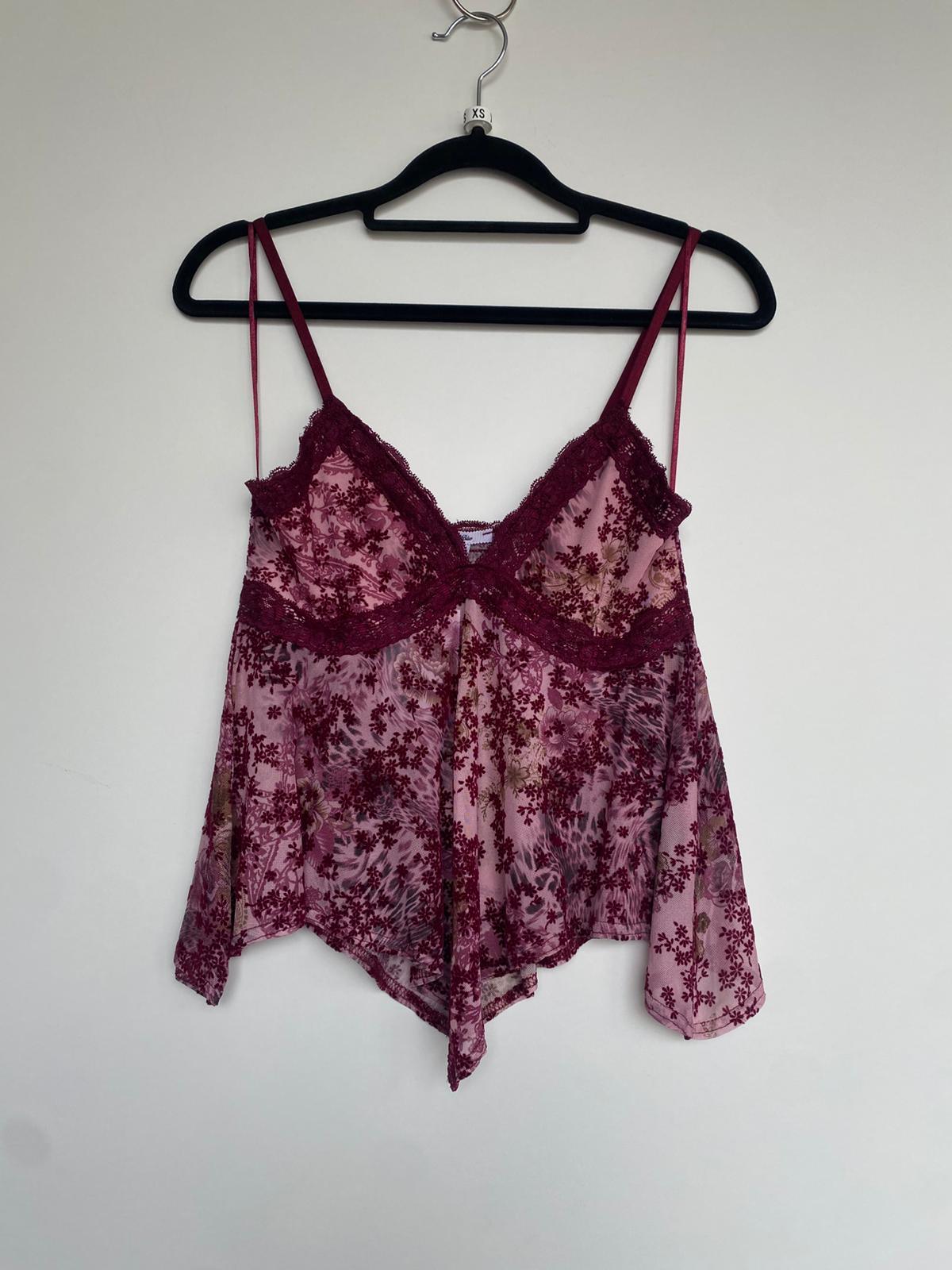 Cami Top XS Bordeaux