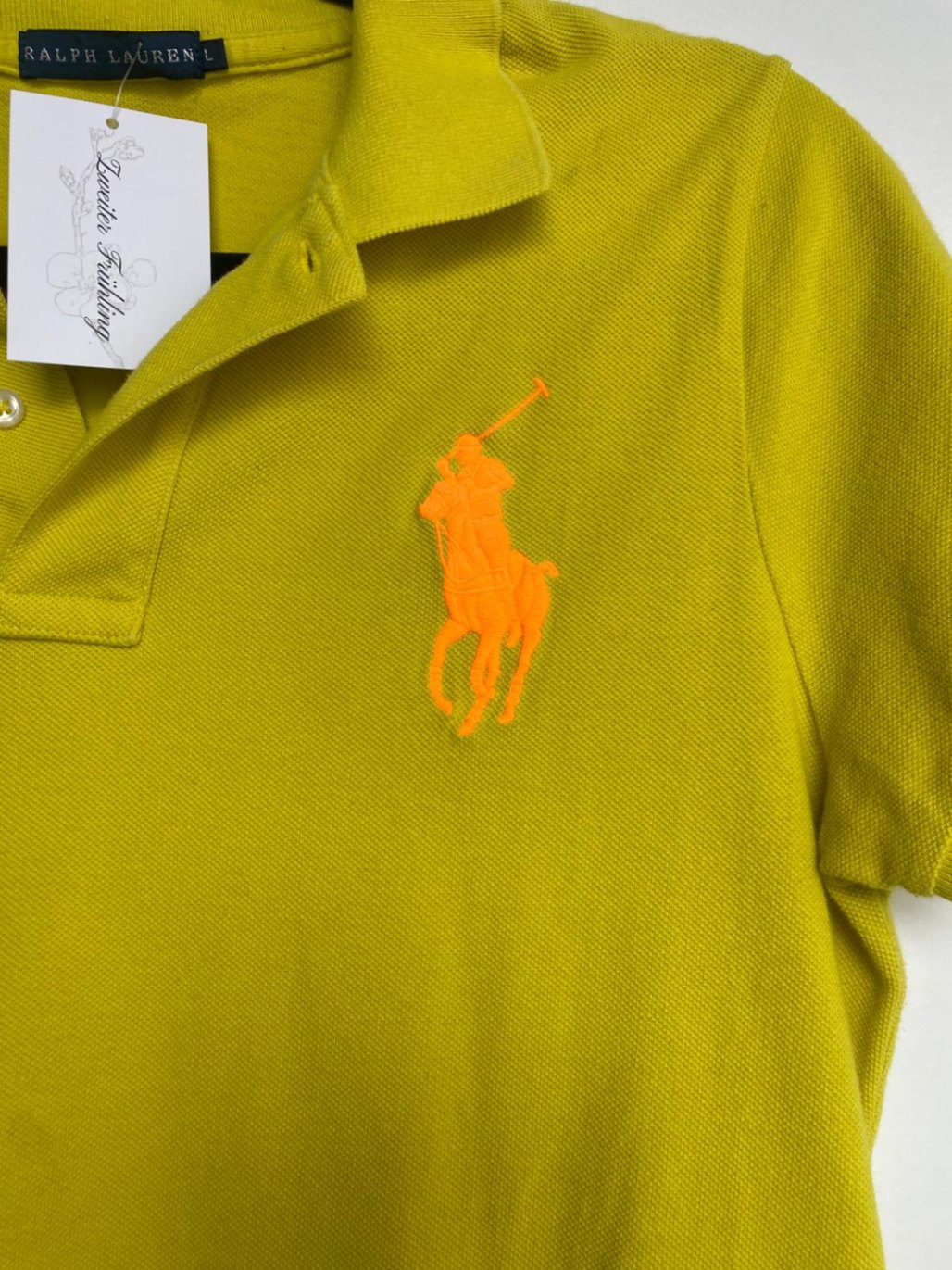 Ralph Lauren Polohemd L Gelb