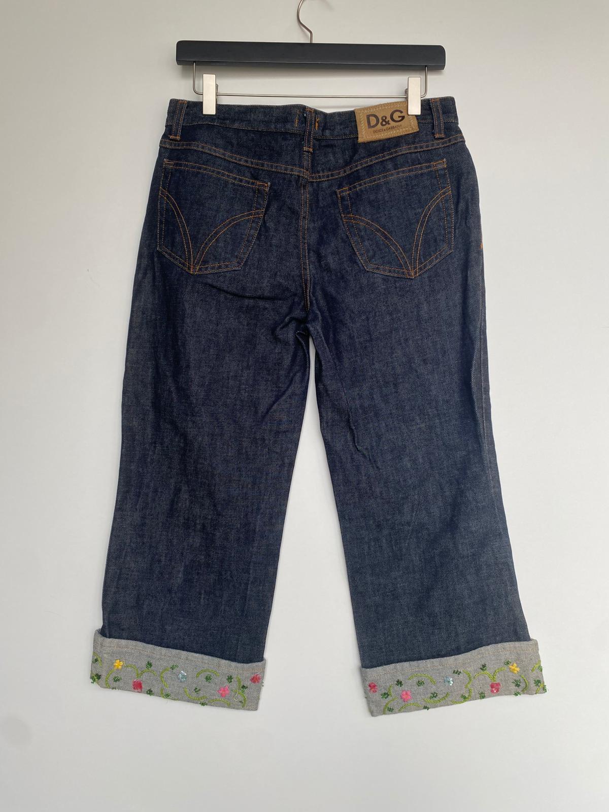 Dolce & Gabbana Capri Hose W29 Denim Neu