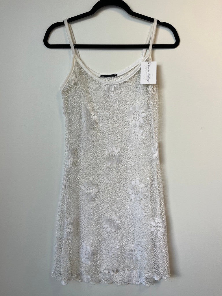 Kleid M Weiß