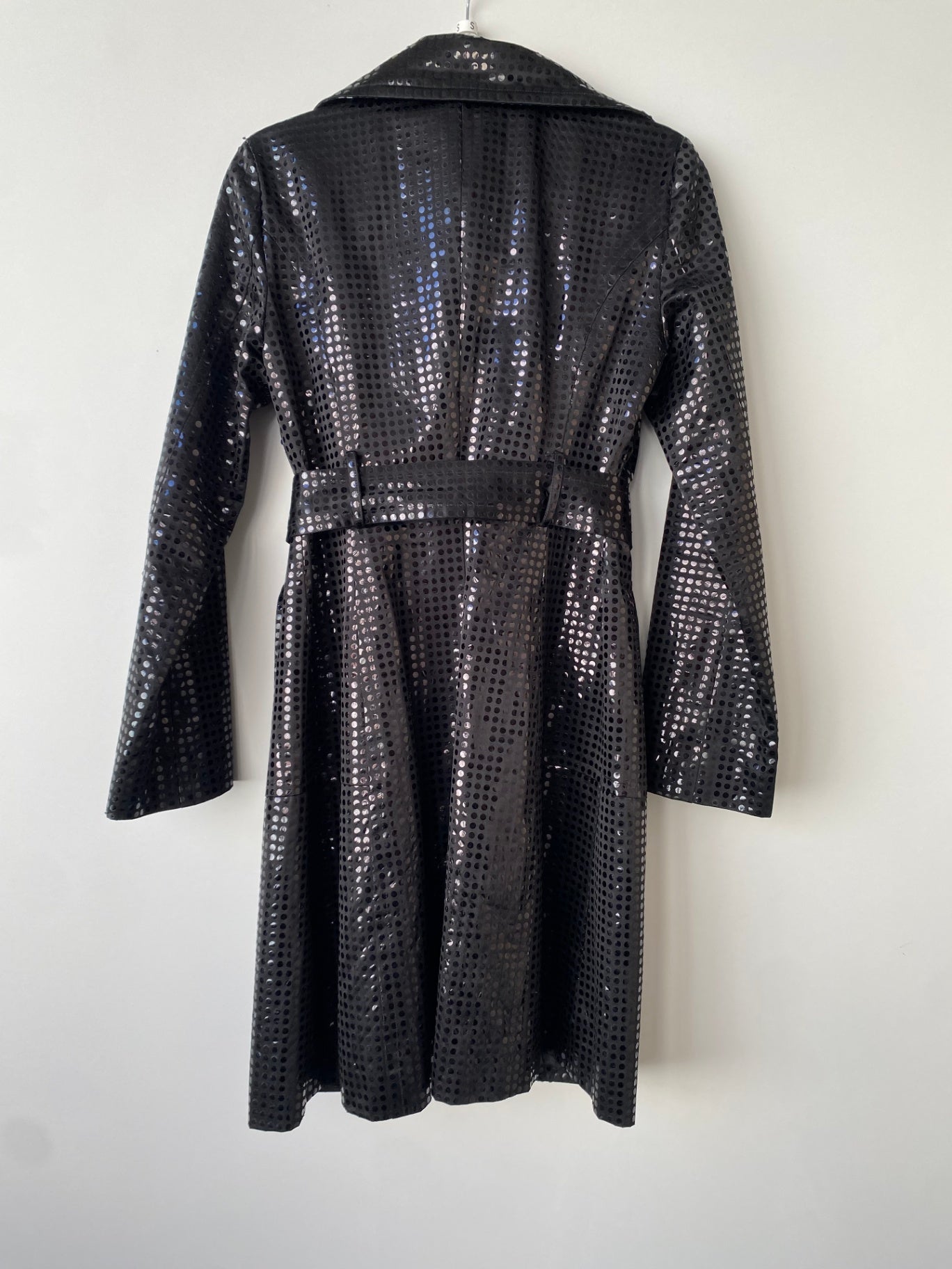 Hemd / Bluse M Schwarz mit metallic Roségold
