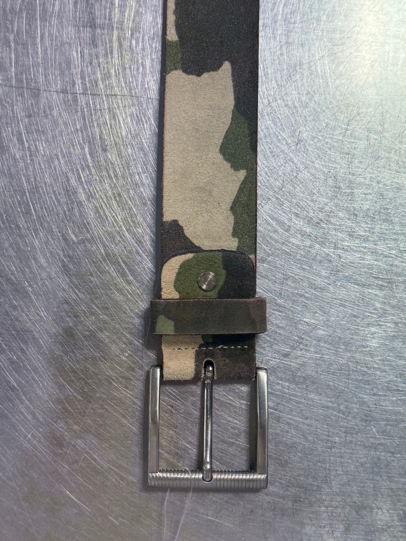 Gürtel 90 cm Multicolor (Camouflage-Muster)
