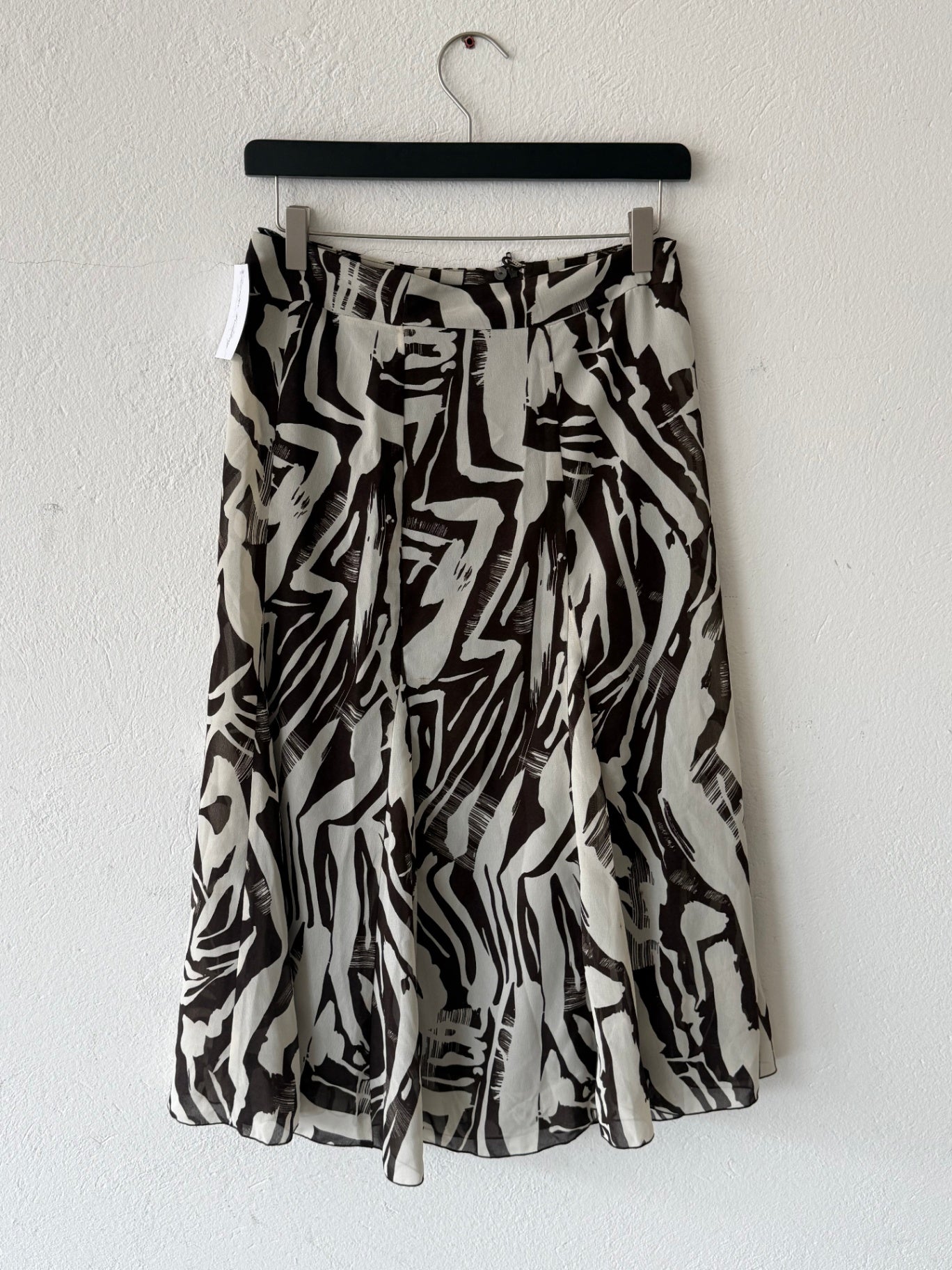 Hose 34 Beige und Schwarz