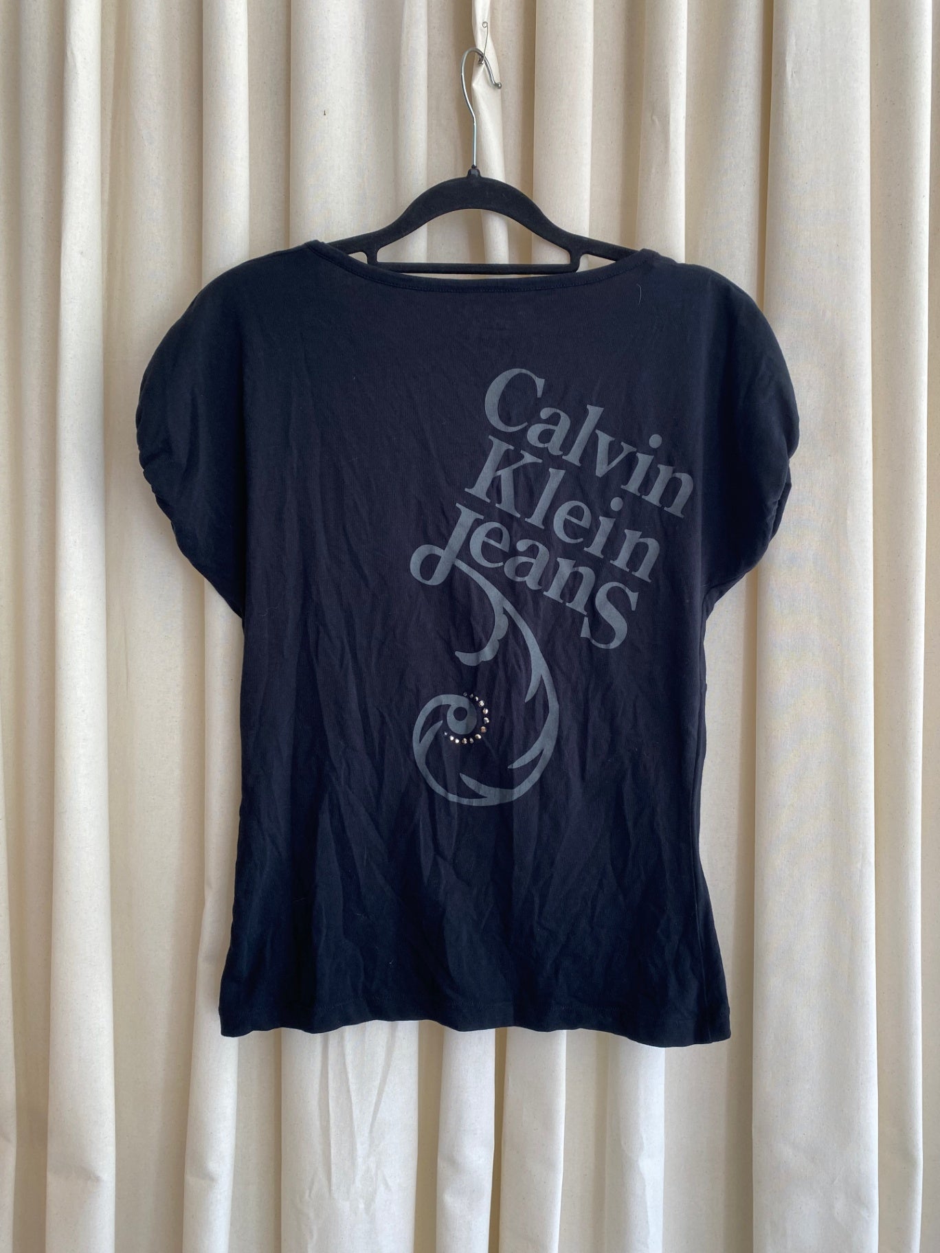 Calvin Klein Top XL Schwarz