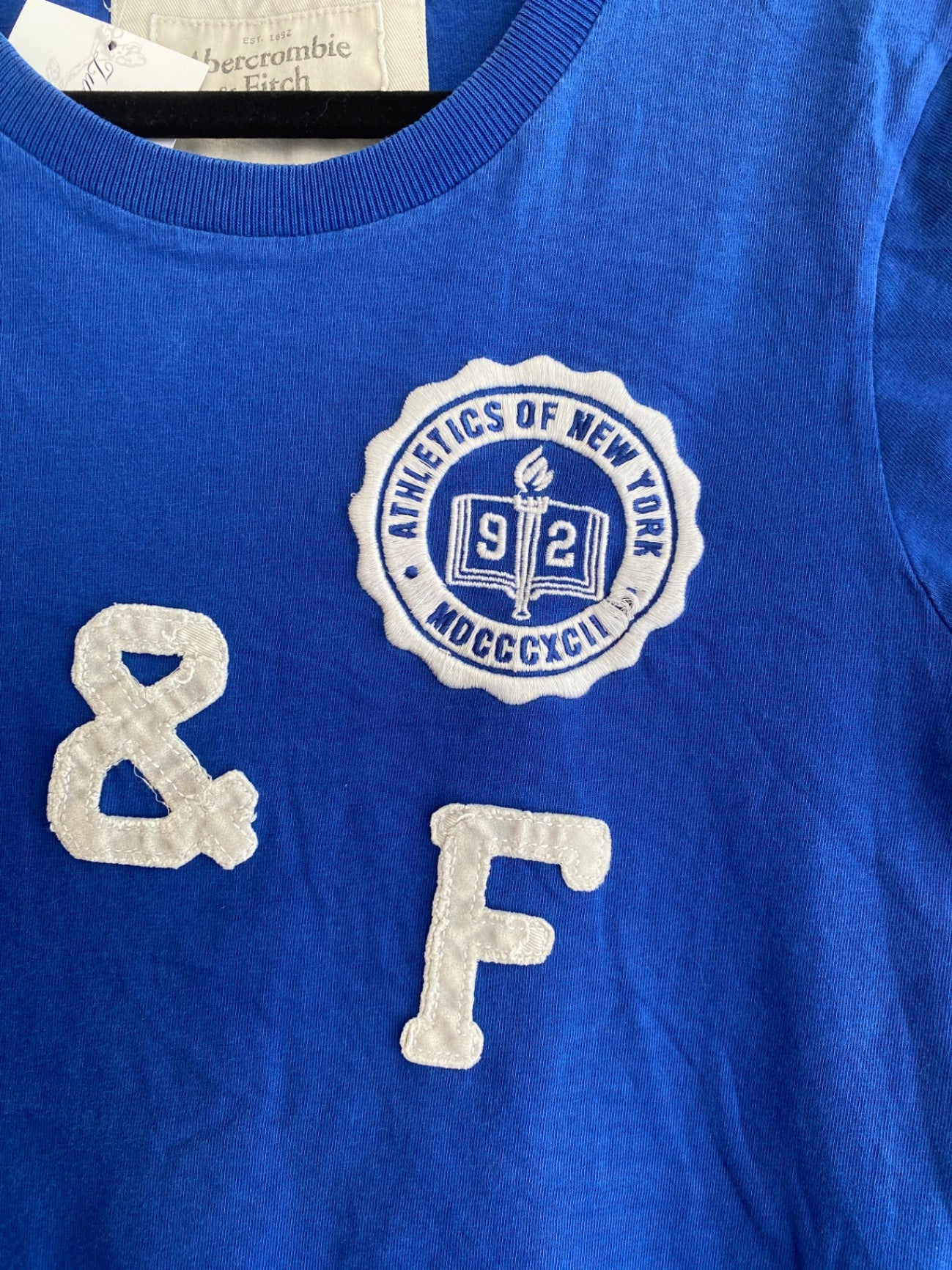 Abercrombie & Fitch T-Shirt L Blau