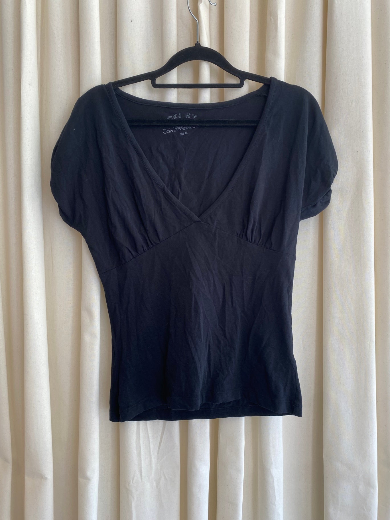 Calvin Klein Top XL Schwarz