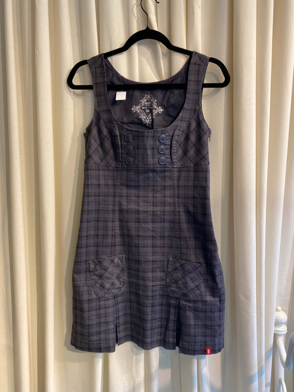 Kleid S Grau 