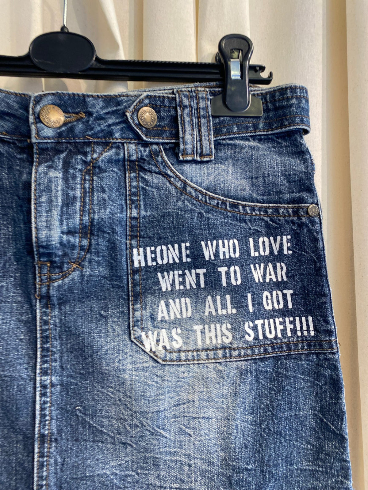 Denim Rock XS Blau