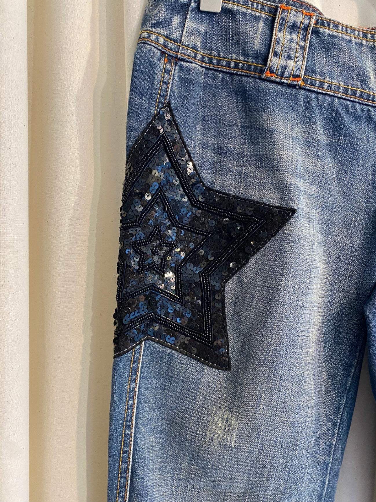 Jeans 26 Blau