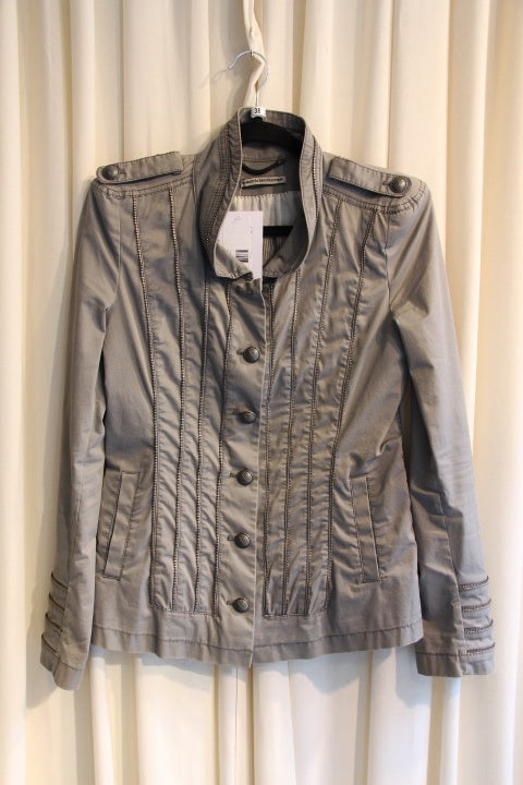 Unbekannt Jacke 38 Grau