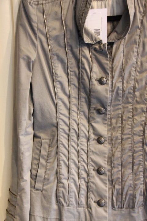 Unbekannt Jacke 38 Grau