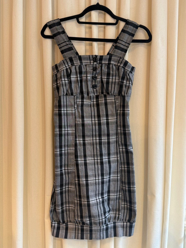 Ärmelloses Oberteil XS Grau, Schwarz, Weiß