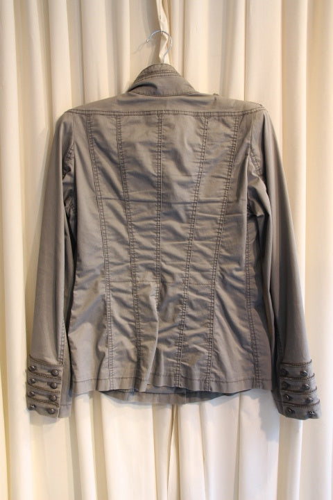 Unbekannt Jacke 38 Grau