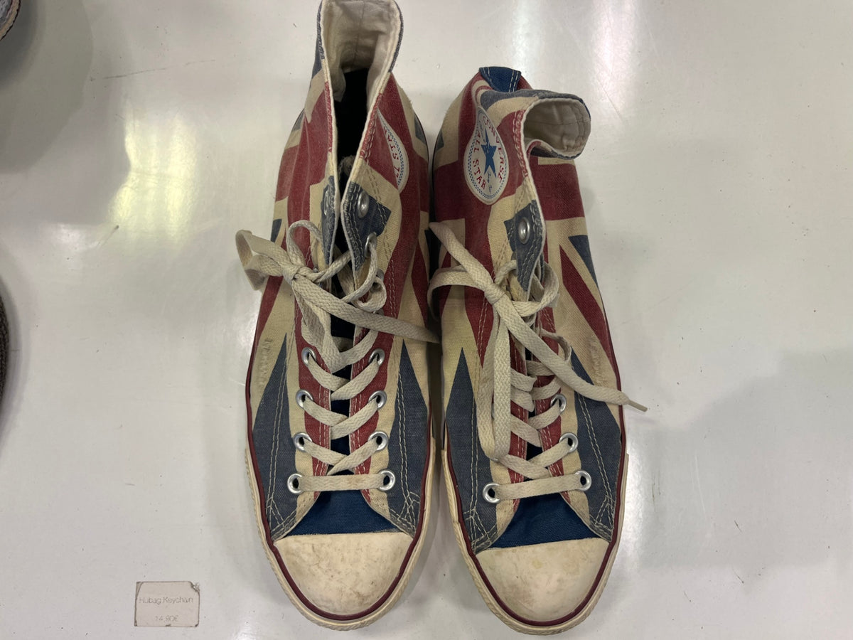 Converse Sneaker 44 Multicolor (Rot, Blau, Beige)