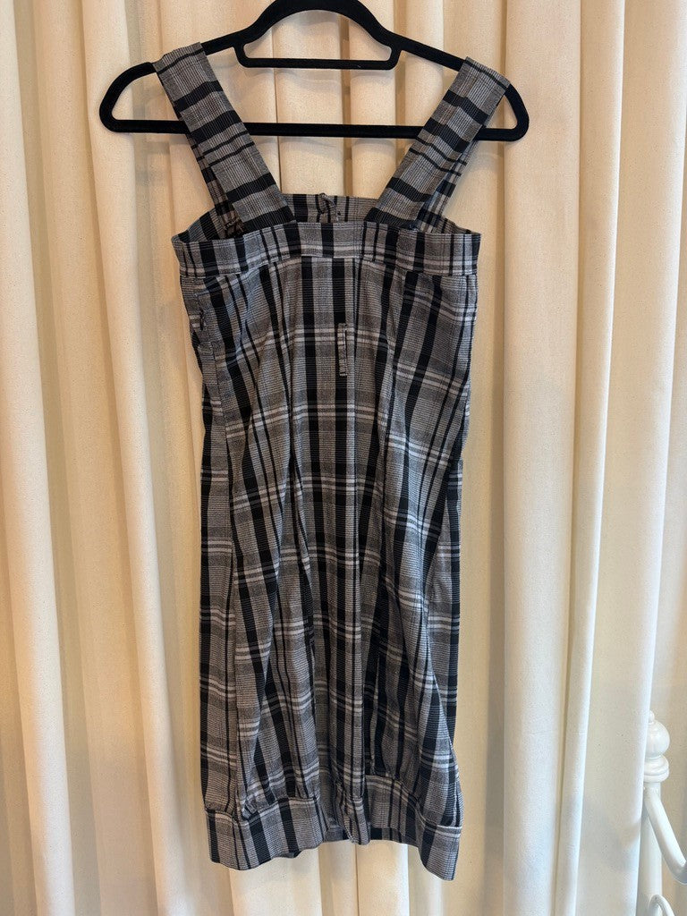 Ärmelloses Oberteil XS Grau, Schwarz, Weiß