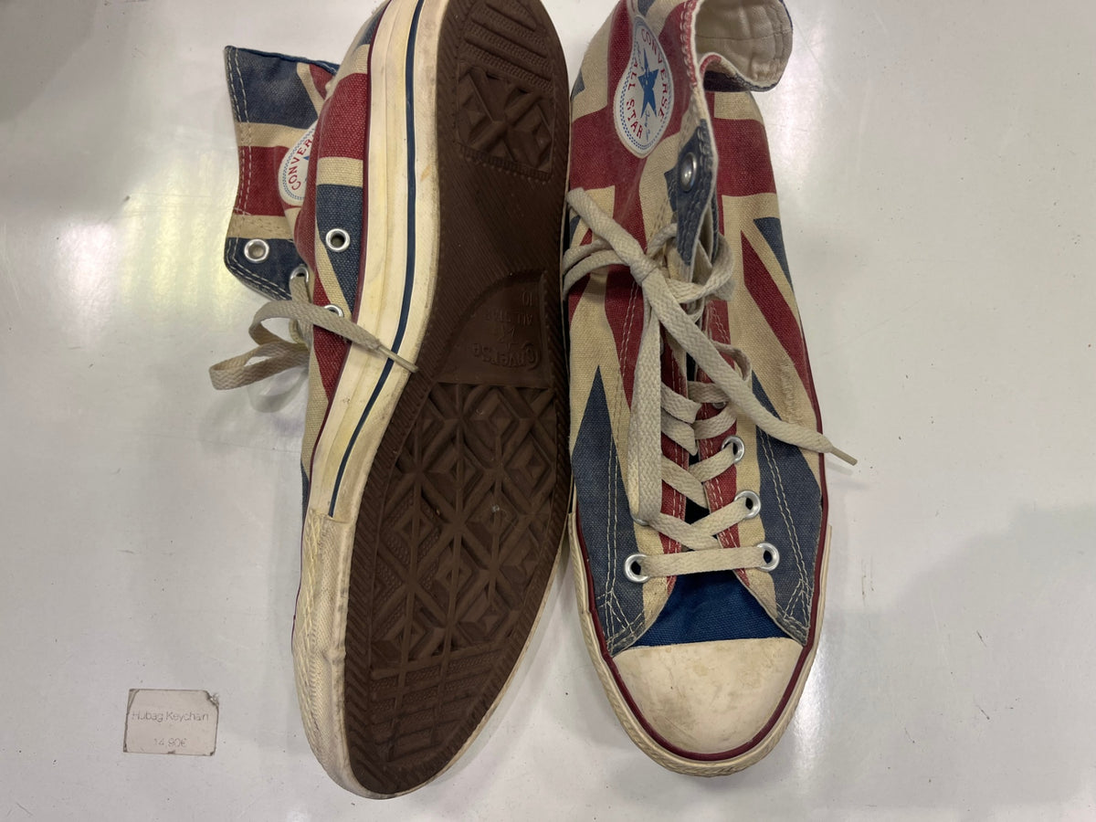 Converse Sneaker 44 Multicolor (Rot, Blau, Beige)