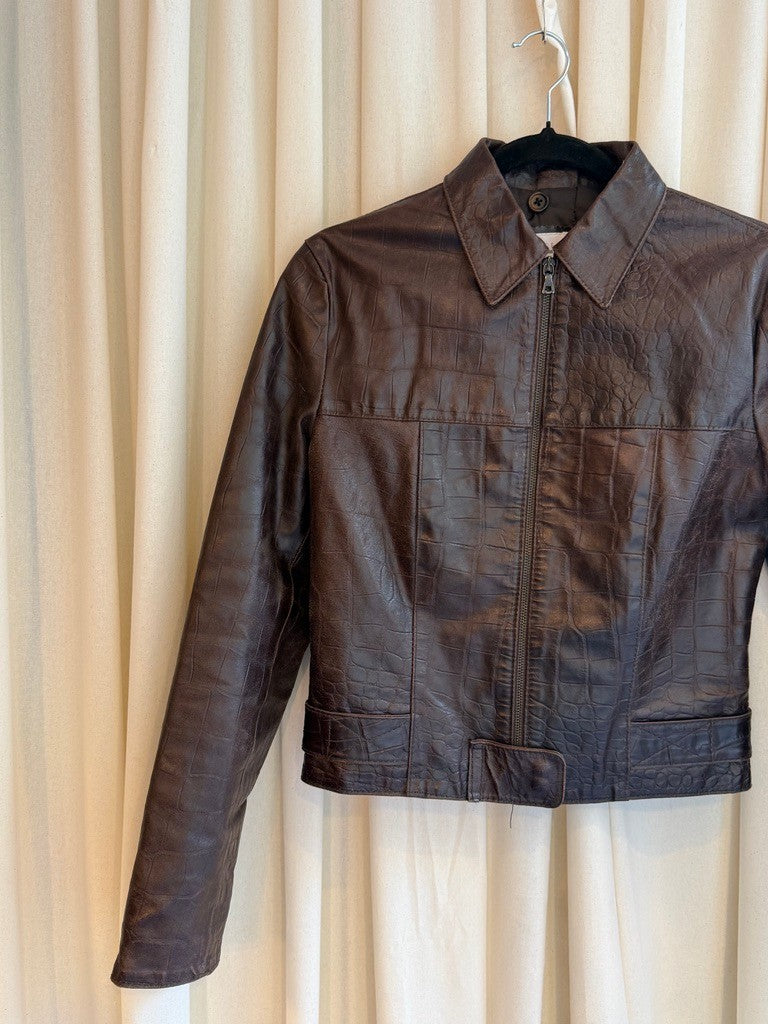 Jacke S Dunkelbraun