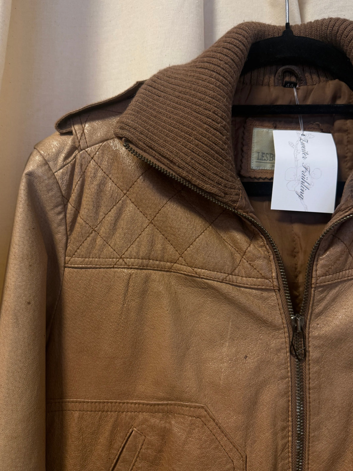 Leger Jacke L Beige