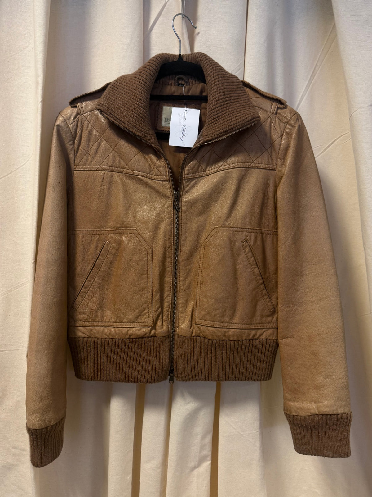 Leger Jacke L Beige