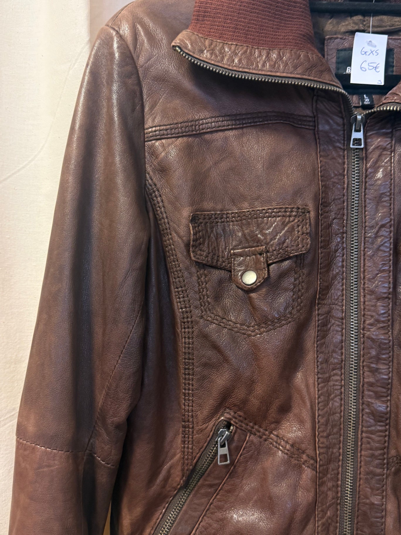 Jacke XS Braun