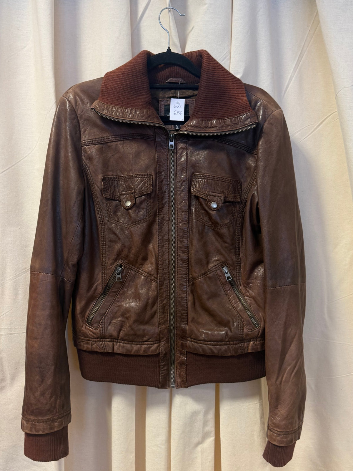 Jacke XS Braun