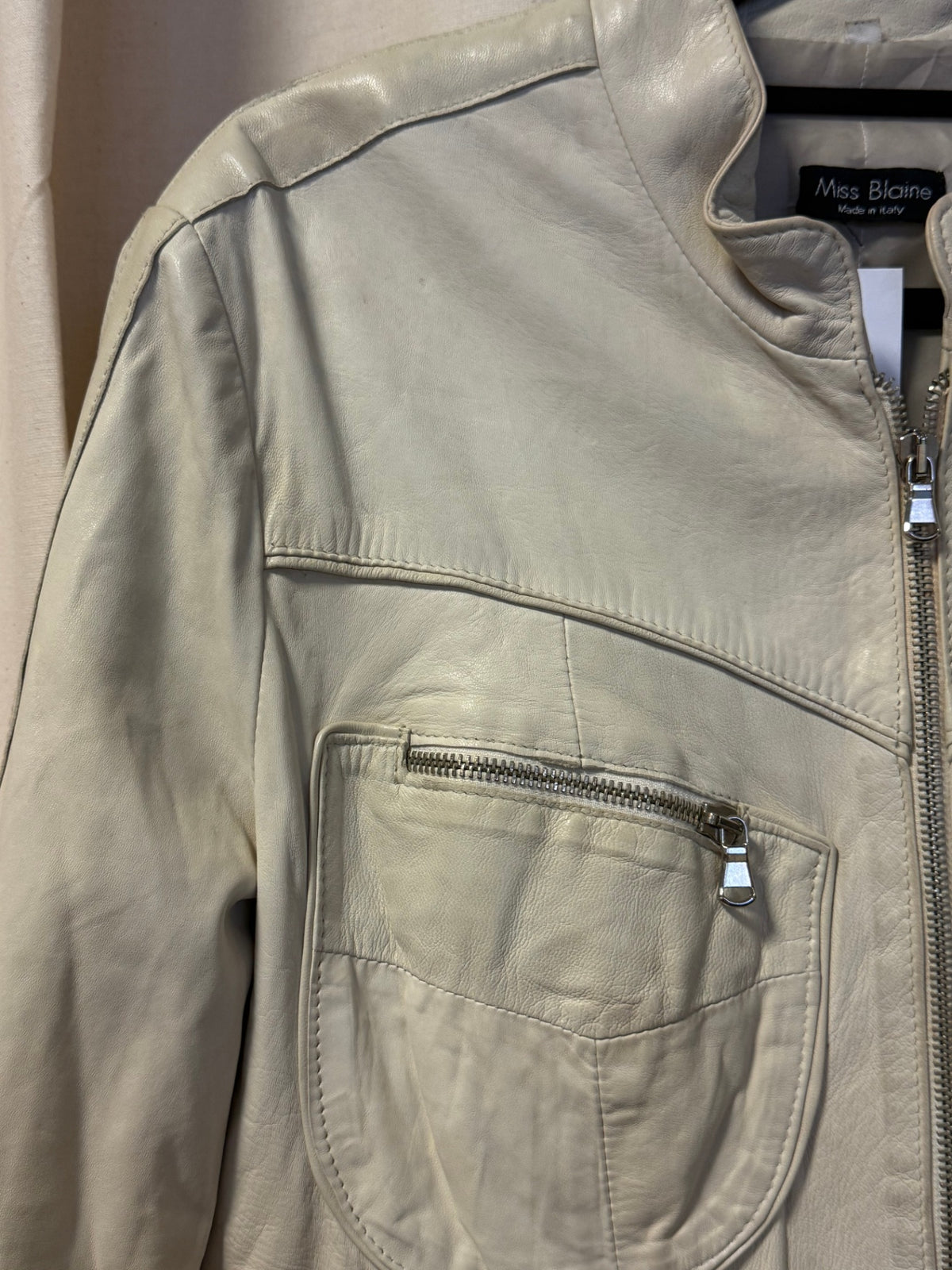 Miss Blainne Jacke M Beige