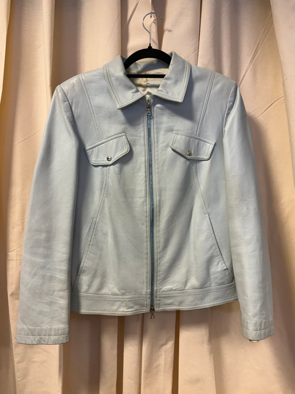 Jacke S Hellblau