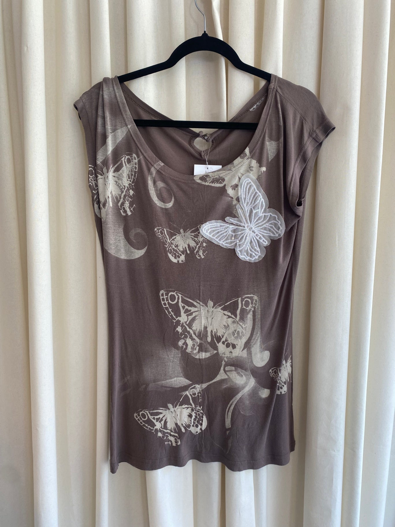 Langes Tshirt M/L Braun
