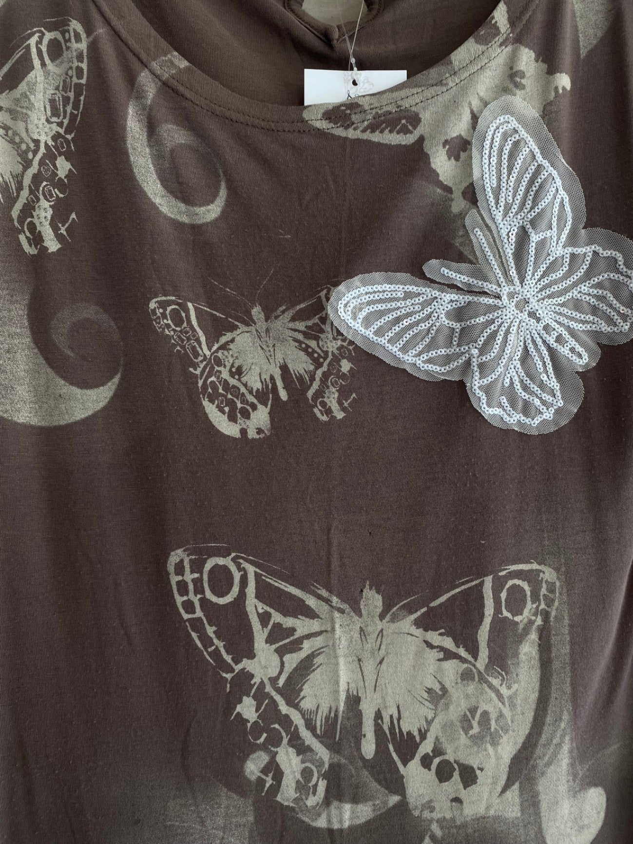 Langes Tshirt M/L Braun