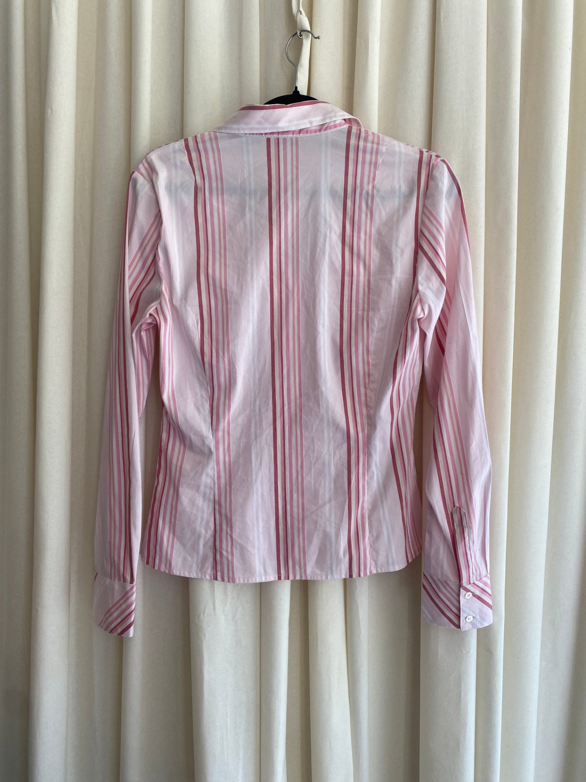 Bluse M Rosa gestreift