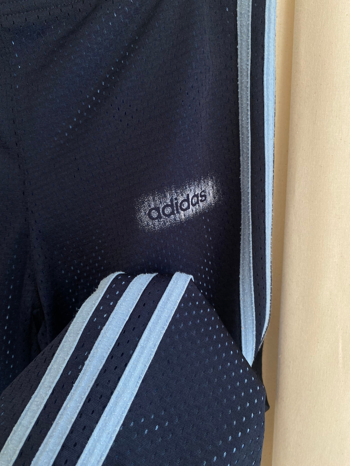 Adidas 3/4  Hose XS Dunkelblau/Hellblau