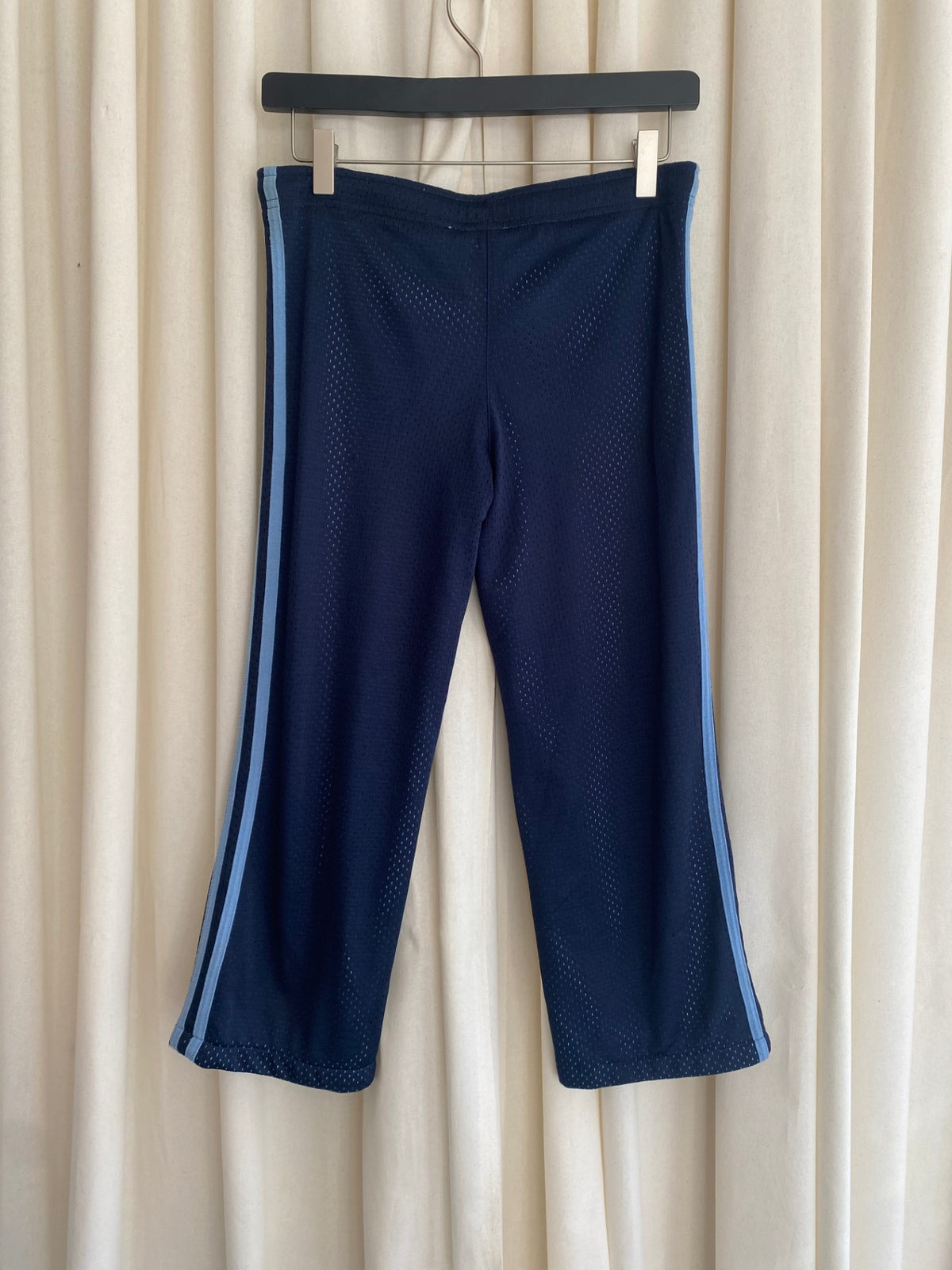 Adidas 3/4  Hose XS Dunkelblau/Hellblau