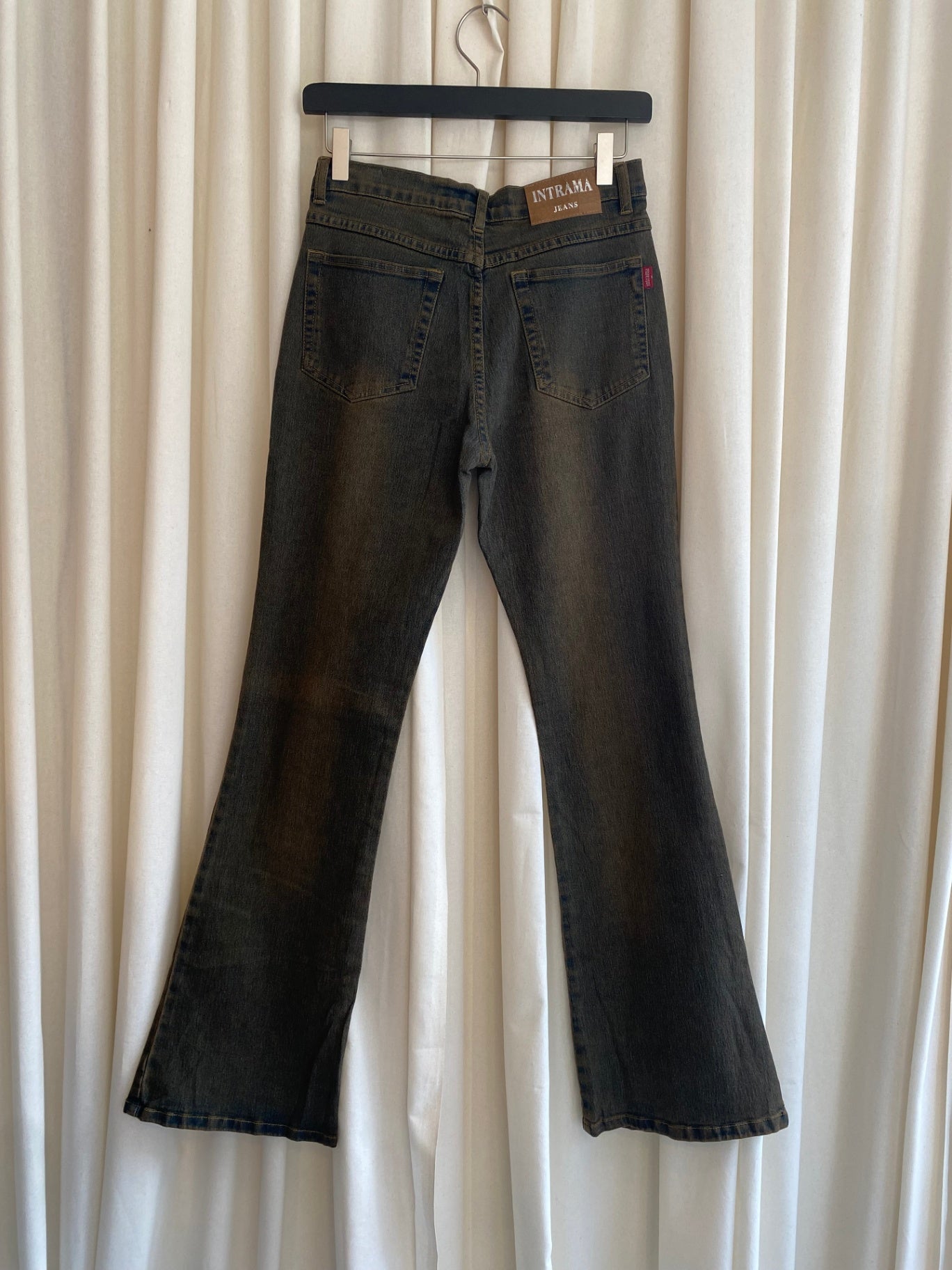 Schlaghose S Denim Braun