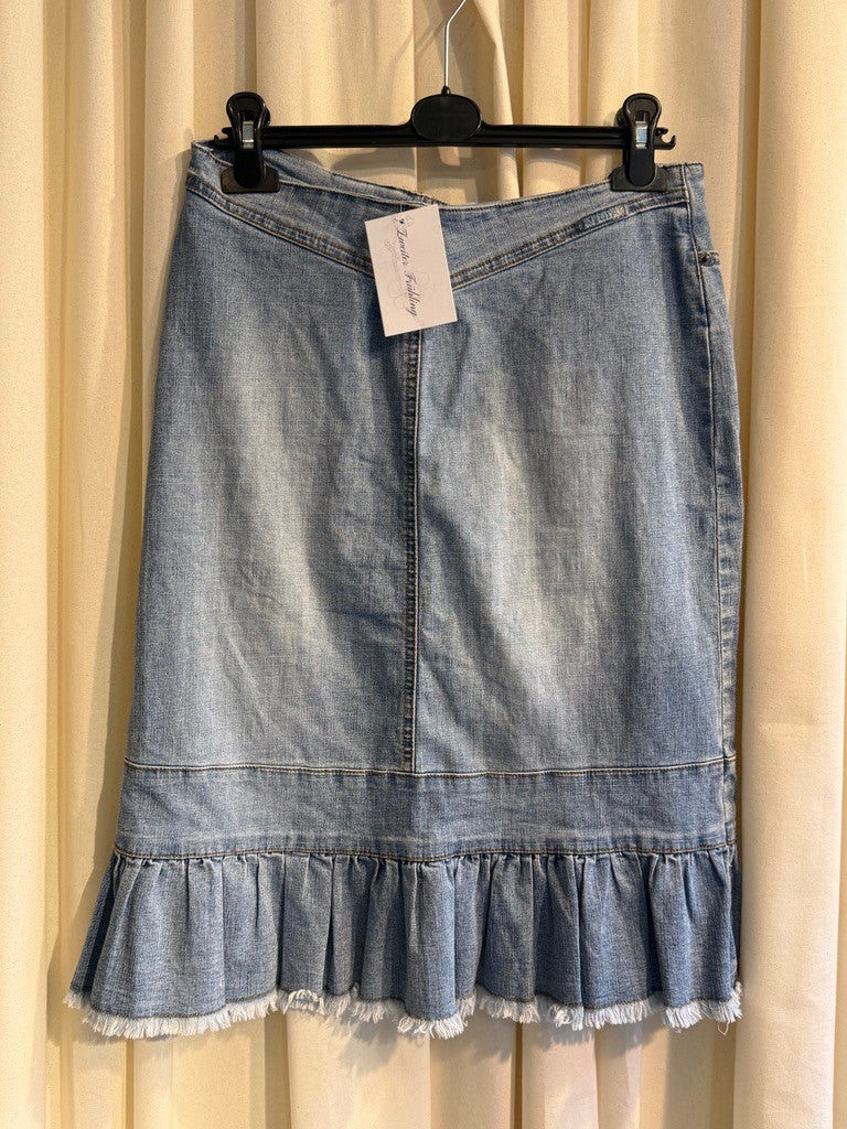 Midi- Denimrock XS 