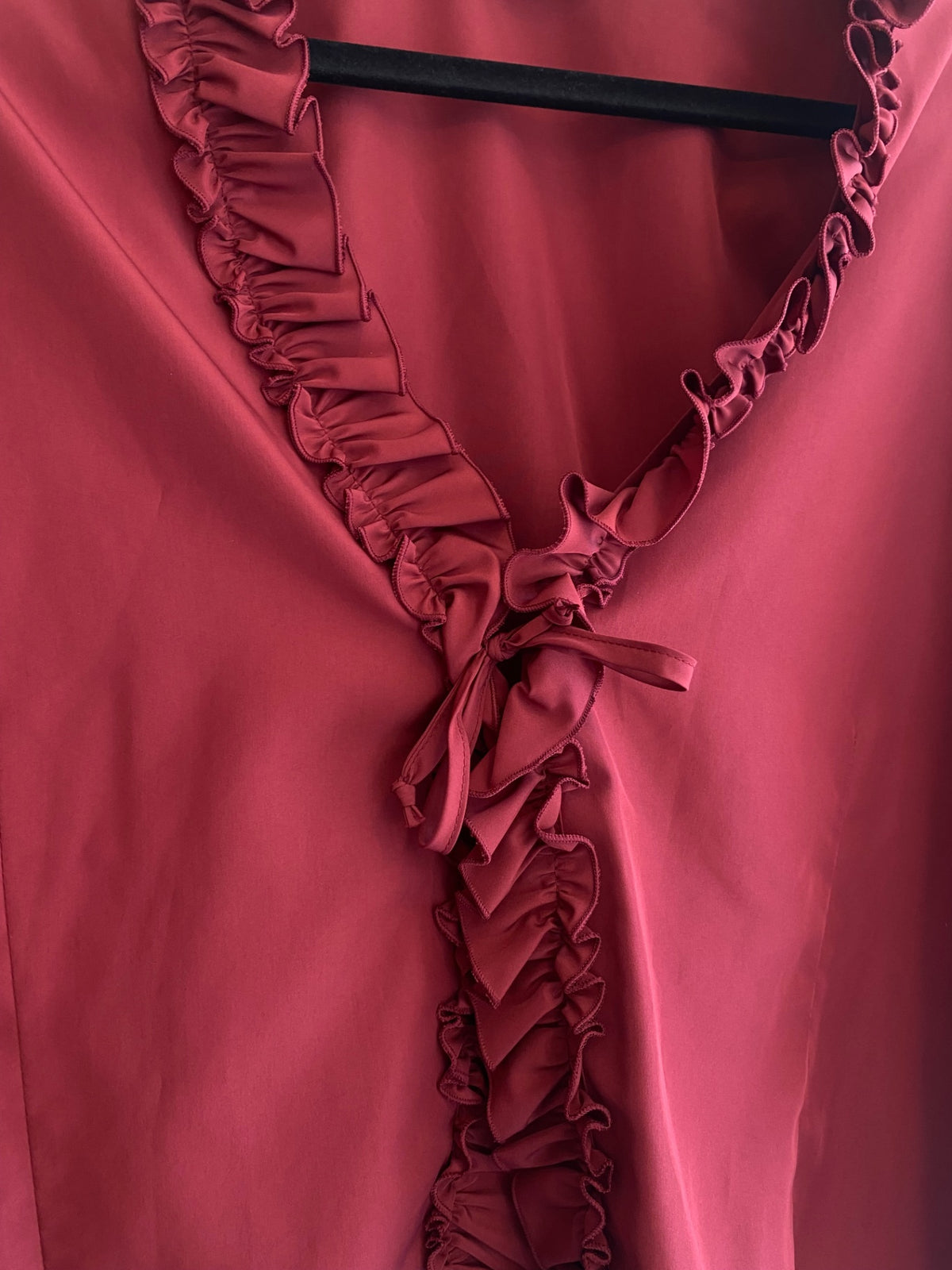 Bluse L Rot