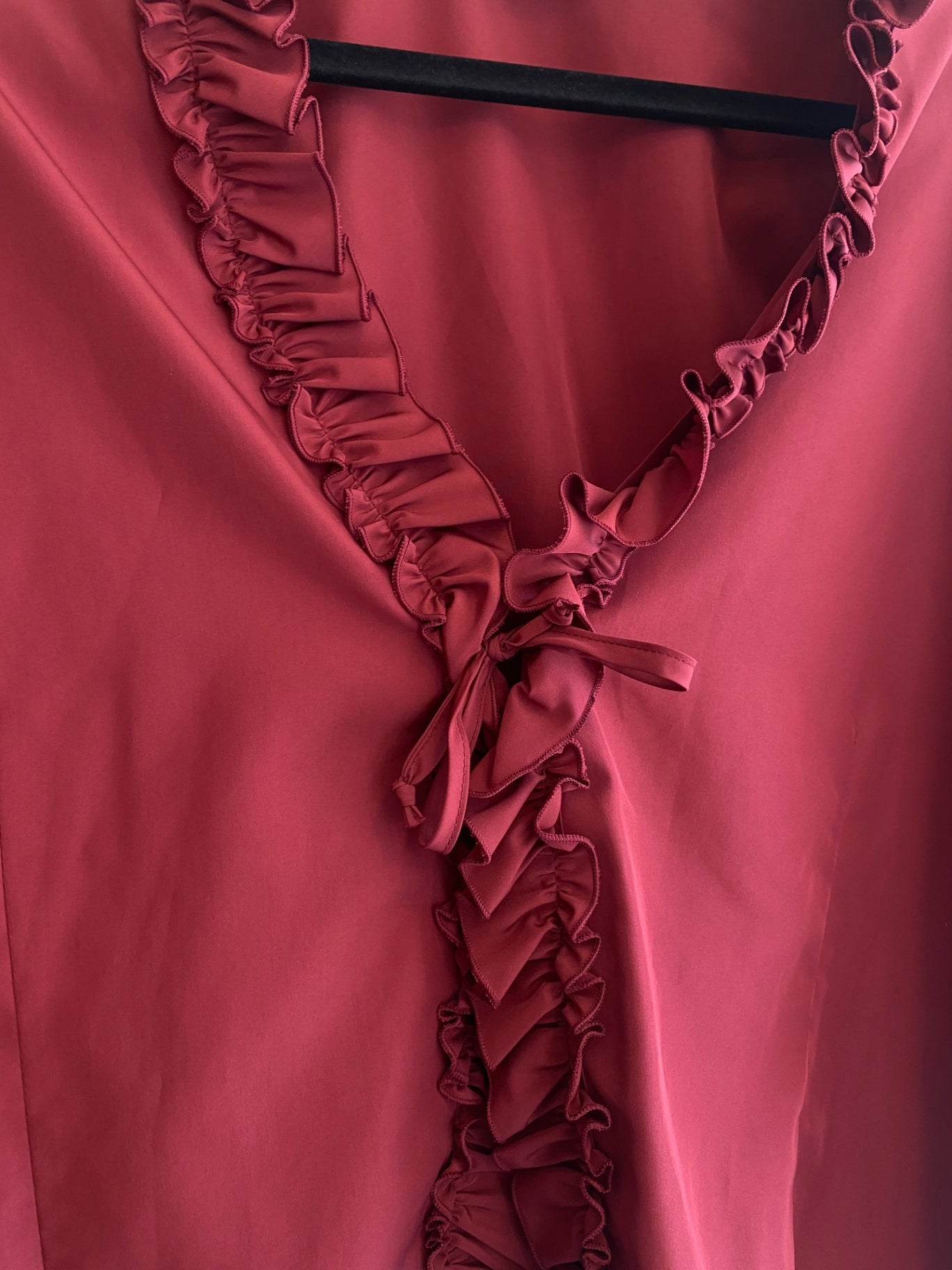 Bluse L Rot